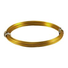 Проволока для плетения 1мм арт.MM-002 17-золото (10м)