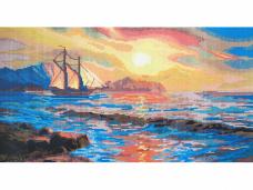 A-0021 "Санта Крус" Набор для вышивания мулине 40*22см