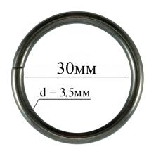 Кольцо металл 30*3,5мм арт.7702648
