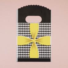 Пакет п/э с вырубной ручкой 15*9см арт.SF-7360 микс-86