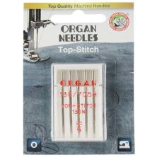 Иглы для декоративных работ 130/705H TOP-STITCH ORGAN (5игл)