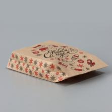 Пакет крафт V-образный 20*11*4см 