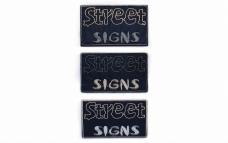 Термоаппликация "Street S." 82*49мм арт.14698P