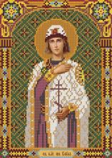 "Нова Слобода" арт.С-9169 "Св.Блг.Князь Глеб" Набор для вышивания бисером 18*25см