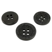 Пуговица арт.VN-0018 15мм 24L т.коричневый