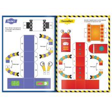 Книга-вырезалка "Роботы" 21*29см арт.5231234 (20стр.)