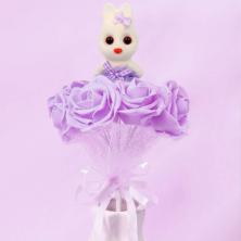 Игрушка "Зайка в юбочке" 13*6см арт.6911675 микс
