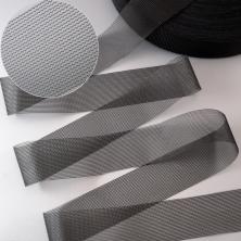 Тесьма окантовочная (облимовочная) 26мм черный