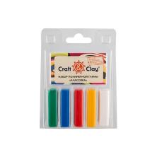 Набор полимерной глины 5цв*20гр "Craft&Clay" арт.CCL