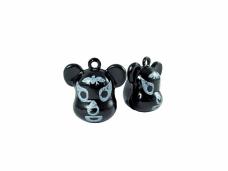 Бубенчик "Мишка" 20*16мм арт.234-B черный