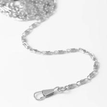 Цепочка для сумки 120*0,5см арт.3636028 алюм./никель