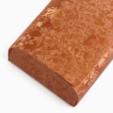 Футляр для очков иск.кожа на магните с салфеткой 15,5*3*6см арт.10663589 коричн