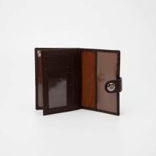 Обложка для автодокументов и паспорта на магните искусст.кожа 135*95мм арт.7154072 коричневый