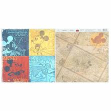 Бумага двусторонняя 29,5*29,5см 