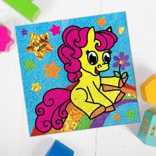 Фреска песком 