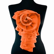 Украшение на булавках "Жабо" 340*220мм арт.CLM-0631