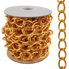 Цепь 20*14*2,5мм*1м арт.A1199 т.золото