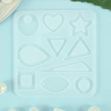 Форма силиконовая для эпоксидной смолы №1 9,5*9см см арт.SMER-06