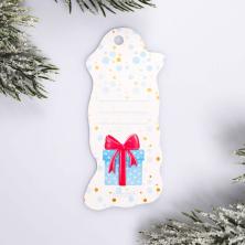 Бирка картон "Единорог" 4*9см арт.4360359 (5шт)