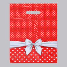 Пакет п/э с вырубной ручкой 30*38см 