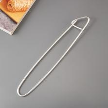 Булавка для вязания 14см d-2,7мм арт.ФУ-9299 серебро