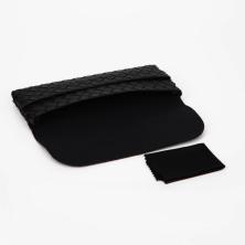 Футляр для очков иск.кожа с салфеткой 17*8*3,5см арт.9381371