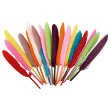 Перо утиное 10см арт.ФУ-10909 ассорти