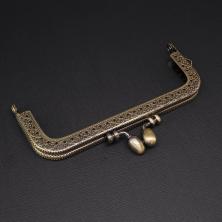 Фермуар для сумки  125*45мм арт.FER-16 бронза