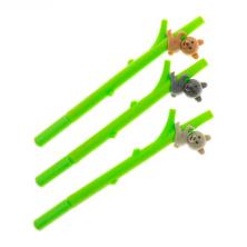 Ручка гелевая "Мишка на бамбуке" арт.3843890 синий