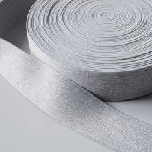 Резинка 40мм арт.1326 св.серый меланж