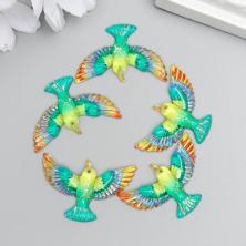 "Птица" 23*35мм арт.6884232 микс