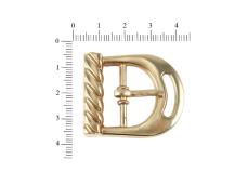 Пряжка металл 40*35мм арт.989 золото