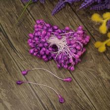 Тычинки 6см арт.ФУ-4067 фиолетовый (100шт)