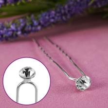 Шпилька для волос "Мини-кристалл" 6см арт.604002