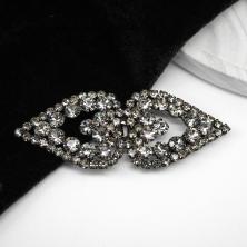 Застежка 76*29мм со стразами арт.JRTB-1163