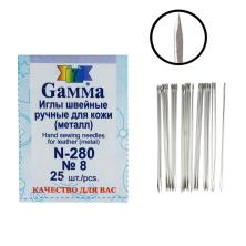 Иглы для кожи №8 арт.N-280 (25игл)