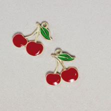 Подвеска "Вишенки" 17*18мм  арт.MFG-04