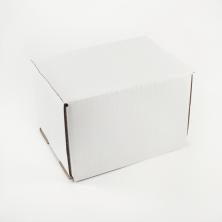 Коробка крафт (гофра) 17*12*10см №1 арт.7533736 белый