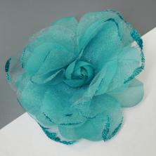 Брошь на булавке и зажиме 