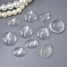 Кабошон стекло ассорти арт.JCT-04 прозрачный