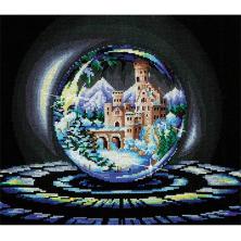 Ш-05 "Шары желаний. Зимнее чудо" Набор для вышивания мулине "Сделай своими руками" 38*27,5см