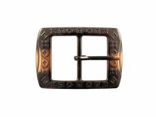 Пряжка металл 80*55/39мм  арт.990 медь