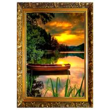 "Тихий вечер" 21*30см арт.4662222 Картина стразами