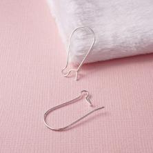 Заготовка для серег петля 0,7*24мм арт.23224 серебро