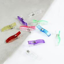 Клипсы для фиксации ткани 55*10/18мм арт.68293 пластик (10шт)