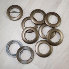 Люверсы для штор пластик 55/35мм