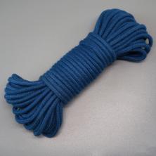 Шнур х/б круглый 3мм арт.7821 синий (14м)