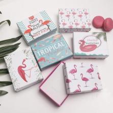 Коробка под набор (кольцо/серьги) 7*9*3см 