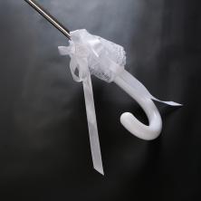 Зонт кружево d65см HS-02-BS  белый