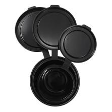 Набор контейнеров (30мл-2шт,50мл-2шт,80мл-2шт) черный (6шт)